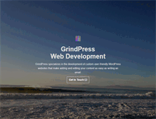 Tablet Screenshot of grindpress.com
